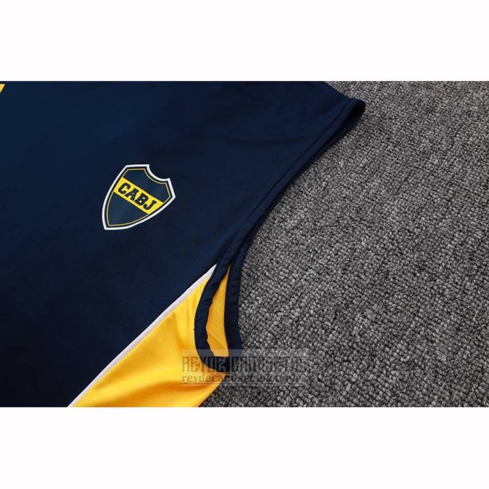 Camiseta De Futbol de Entrenamiento Boca Juniors Sin Mangas 2025-2026 Azul